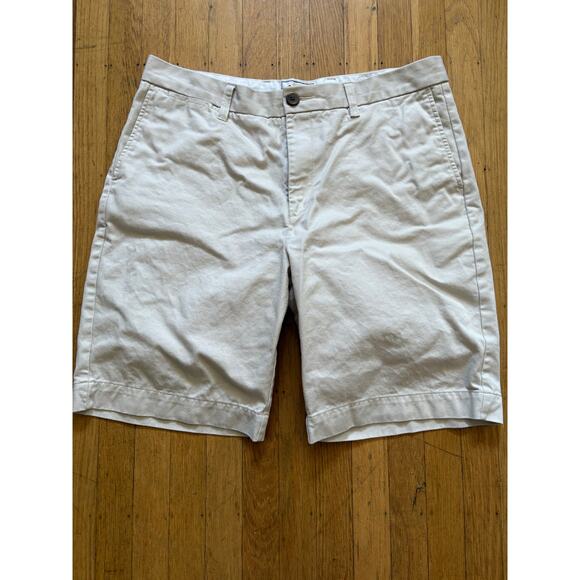 Stafford Prep Men’s Khali Shorts 36 cotton pockets front zip flat front - Picture 1 of 5